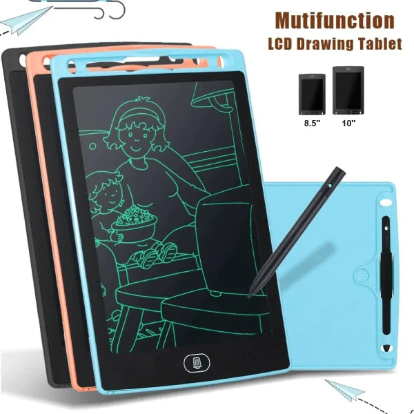 10.5-Inch LCD Writing Tablet - Electronic Drawing Board & Writing Tablet (Random Color)