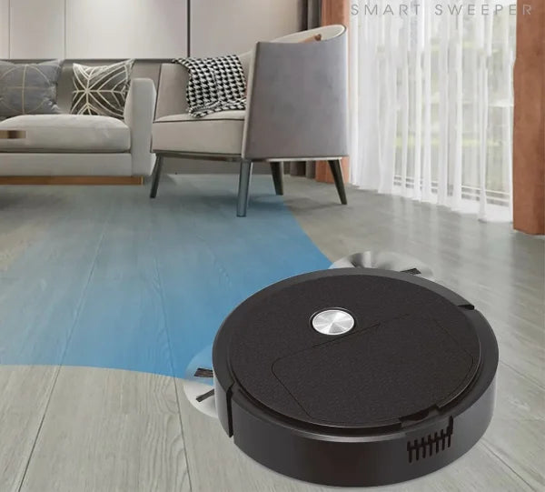 SmartSweep 3-in-1 Wireless Vacuum & Sweeping Robot - Compact Home Cleaning Solution (Assorted Colors)