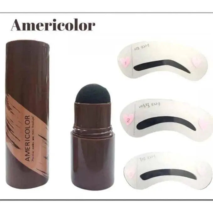 Set of 2 Dual-Purpose Hairline & Eyebrow Shaping Stamps My Store