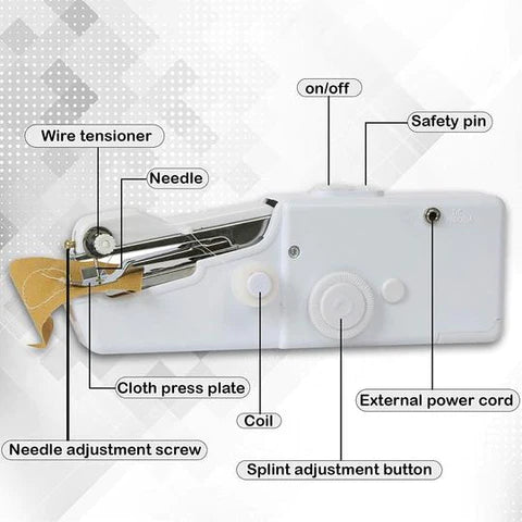 Mini Portable Handheld Sewing Machine