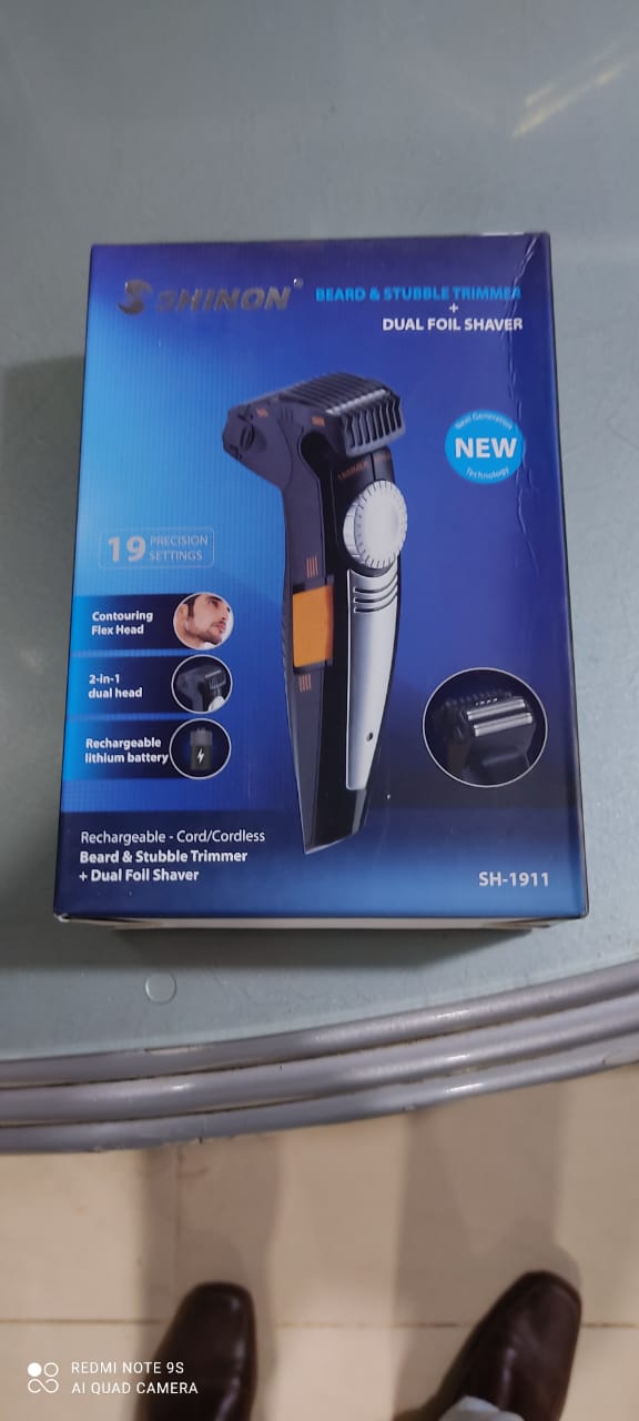 Cordless Rechargeable Hair Cutting Kit for Men - Electric Shaver, Clippers, and Trimmer Buy N' Buzz