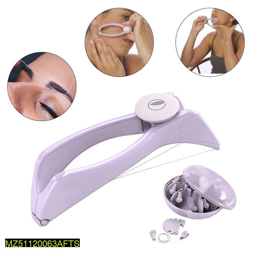 "Hair Threading Remover Machine front view, compact and portable design for easy hair removal