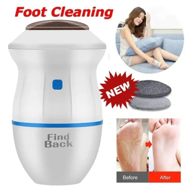 Electric Vacuum Adsorption Foot Grinder - Original Pedicure Tool for Removing Dead Skin, Calluses, and Polishing