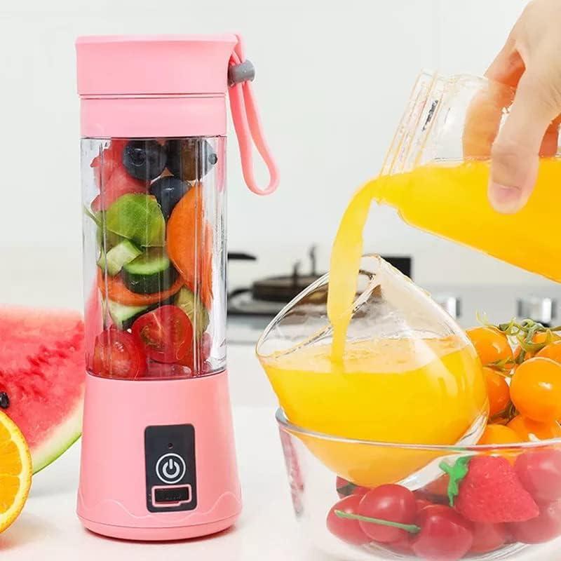 Side view of Rechargeable Juicer Blender, featuring durable and sleek design