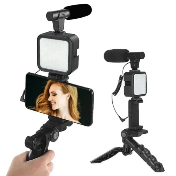 High-Quality Video Vlogging Kit with Remote Control Buy N' Buzz